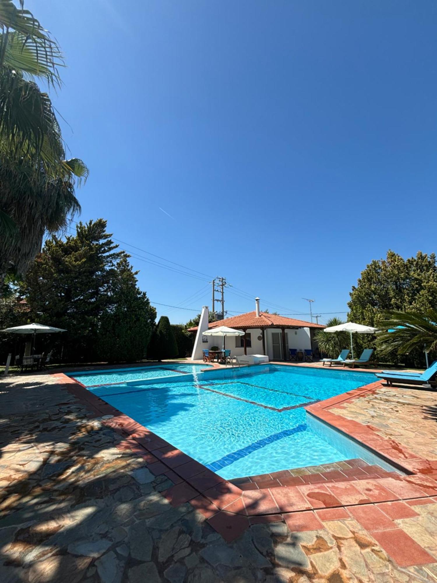 Country House With Pool And Big Garden Oropos Esterno foto